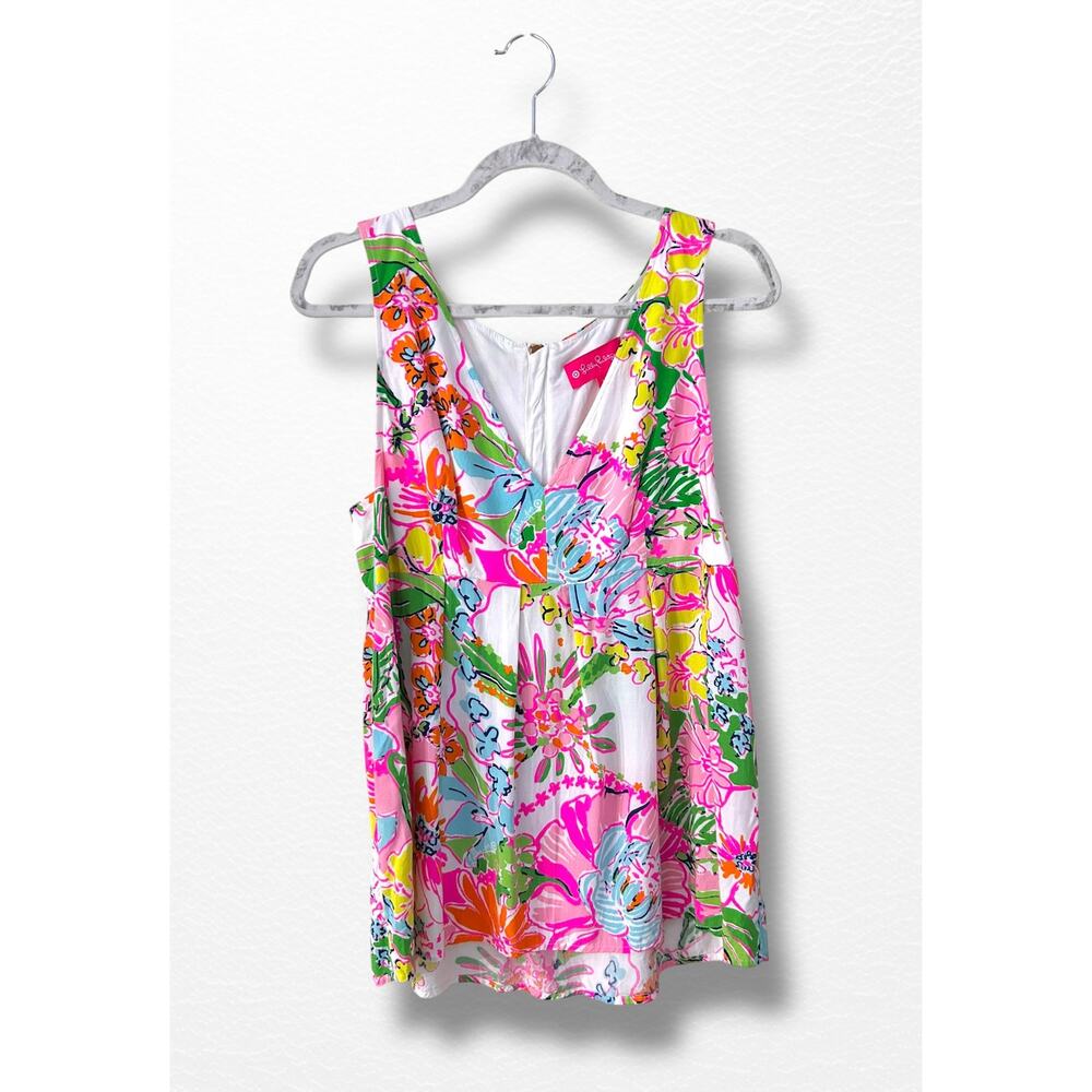 Lilly Pulitzer x Target Nosey Posey Top, Size L - Picture 2 of 10